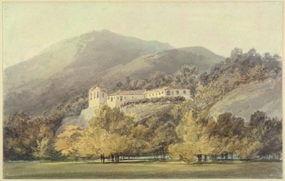 Santa Lucia, A Convent near Caserta, c.1795 by Joseph Mallord William Turner